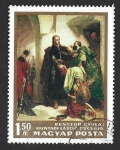Stamps Hungary -  1797 - Pintura