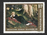 Stamps Hungary -  1798 - Pintura