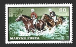 Stamps Hungary -  2099 - Deportes Ecuestres