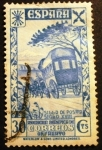 Stamps Spain -  ESPAÑA 1938 Historia del Correo  Huérfanos de Correos