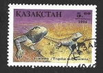 Stamps Asia - Kazakhstan -  87 - Estepa Agama