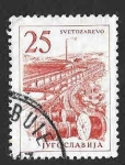 Stamps Yugoslavia -  634 - Ingeniería y Arquitectura