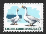 Stamps North Korea -  1418 - Aves de corral