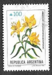 Stamps Argentina -  1686 -  Amancay Dorado