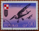 Stamps : Europe : Poland :  Aviones