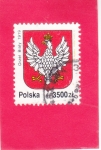 Stamps : Europe : Poland :  ESCUDO de Armas , 1919