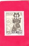 Stamps : Europe : Poland :  ZODIACO- VIRGO