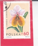 Sellos de Europa - Polonia -  FLORES-