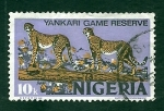 Stamps : Africa : Niger :  Leopardos
