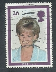 Stamps United Kingdom -  Lady  Diy