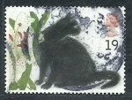 Stamps United Kingdom -  Gato