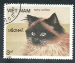 Sellos de Asia - Vietnam -  Gato