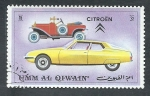 Stamps United Arab Emirates -  Coche