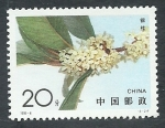 Stamps China -  Flores