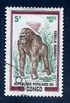 Sellos de Africa - Rep�blica del Congo -  Gorila