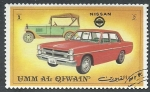Stamps United Arab Emirates -  Coche