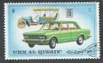 Stamps United Arab Emirates -  Coche