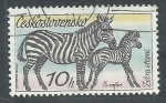 Stamps Czechoslovakia -  Sebras