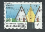 Stamps Spain -  Aniversario Vicente Blasco Ibañez