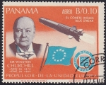 Stamps Panama -  Sir Winston Churchill