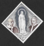Sellos de Europa - M�naco -  412 - C Aniversario de la Aparición Mariana en Lourdes