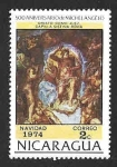Sellos de America - Nicaragua -  955 - 500 Aniversario de Miguel Ángel
