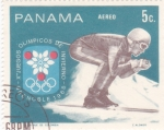 Stamps : America : Panama :  OLIMPIADA INVIERNO GRENOBLE