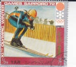 Stamps : Asia : Yemen :  OLIMPIADA INVIERNO SAPPORO