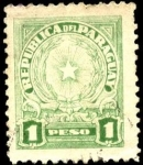 Stamps Paraguay -  Escudo de Paraguay.