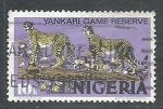 Sellos de Africa - Nigeria -  Leopardos