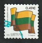 Stamps : Europe : Lithuania :  Bandera