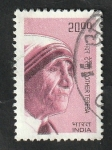 Sellos de Asia - India -  2128 - Madre Teresa