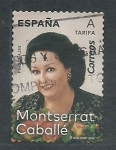 Stamps Spain -  Montserrat Caballe