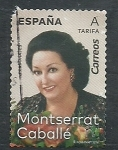 Sellos de Europa - Espa�a -  Montserrat Caballe