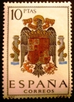 Stamps Spain -  ESPAÑA 1966 Escudos de capitales de provincias españolas y España