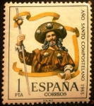Stamps : Europe : Spain :  ESPAÑA 1965 Año Santo Compostelano