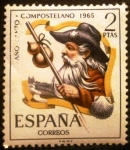 Stamps Spain -  ESPAÑA 1965 Año Santo Compostelano