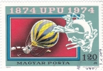 Stamps Hungary -  centenario U.P.U. (Unión Postal Universal)