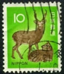 Stamps Japan -  Ciervo
