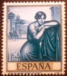 Stamps : Europe : Spain :  ESPAÑA 1965 Romero de Torres