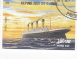 Sellos de Africa - Guinea -  TITANIC