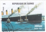 Stamps Guinea -  TITANIC