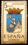 Stamps : Europe : Spain :  ESPAÑA 1965 Escudos de capitales de provincias españolas