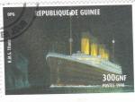 Stamps Guinea -  TITANIC