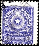 Stamps : America : Paraguay :  Escudo de Paraguay. U.P.U.
