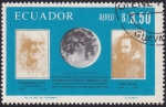 Stamps Ecuador -  Leonardo da Vinci-Johannes Kepler