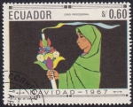 Stamps Ecuador -  Navidad 1967