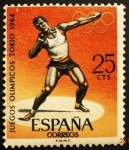 Stamps Spain -  ESPAÑA 1964 Juegos Olímpicos 