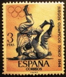 Stamps Spain -  ESPAÑA 1964 Juegos Olímpicos
