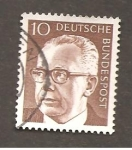 Stamps Germany -  INTERCAMBIO